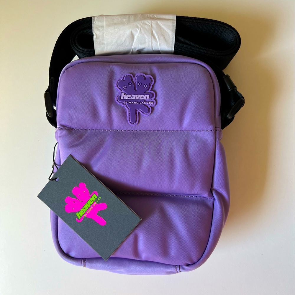 HEAVEN Marc Jacob’s soft violet puff bag